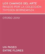 Un paseo entre flores