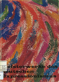 Portada del catálogo de exposición Meisterwerke des deutschen Expressionismus de 1960-1961